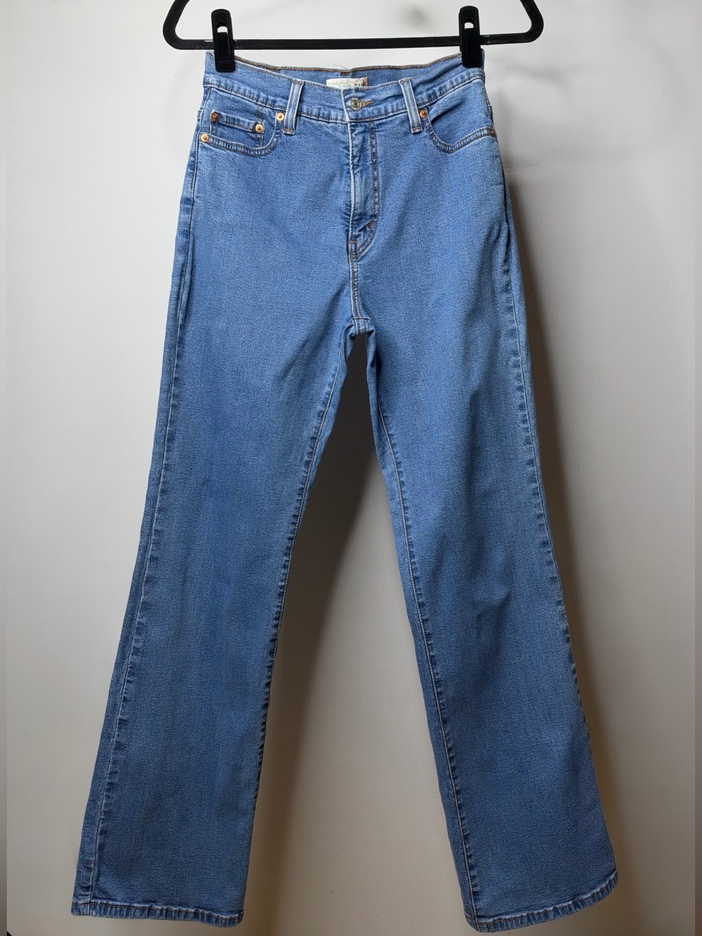 Levi's 512 Vintage Perfectly Slimming Light Blue Jeans Size 8M